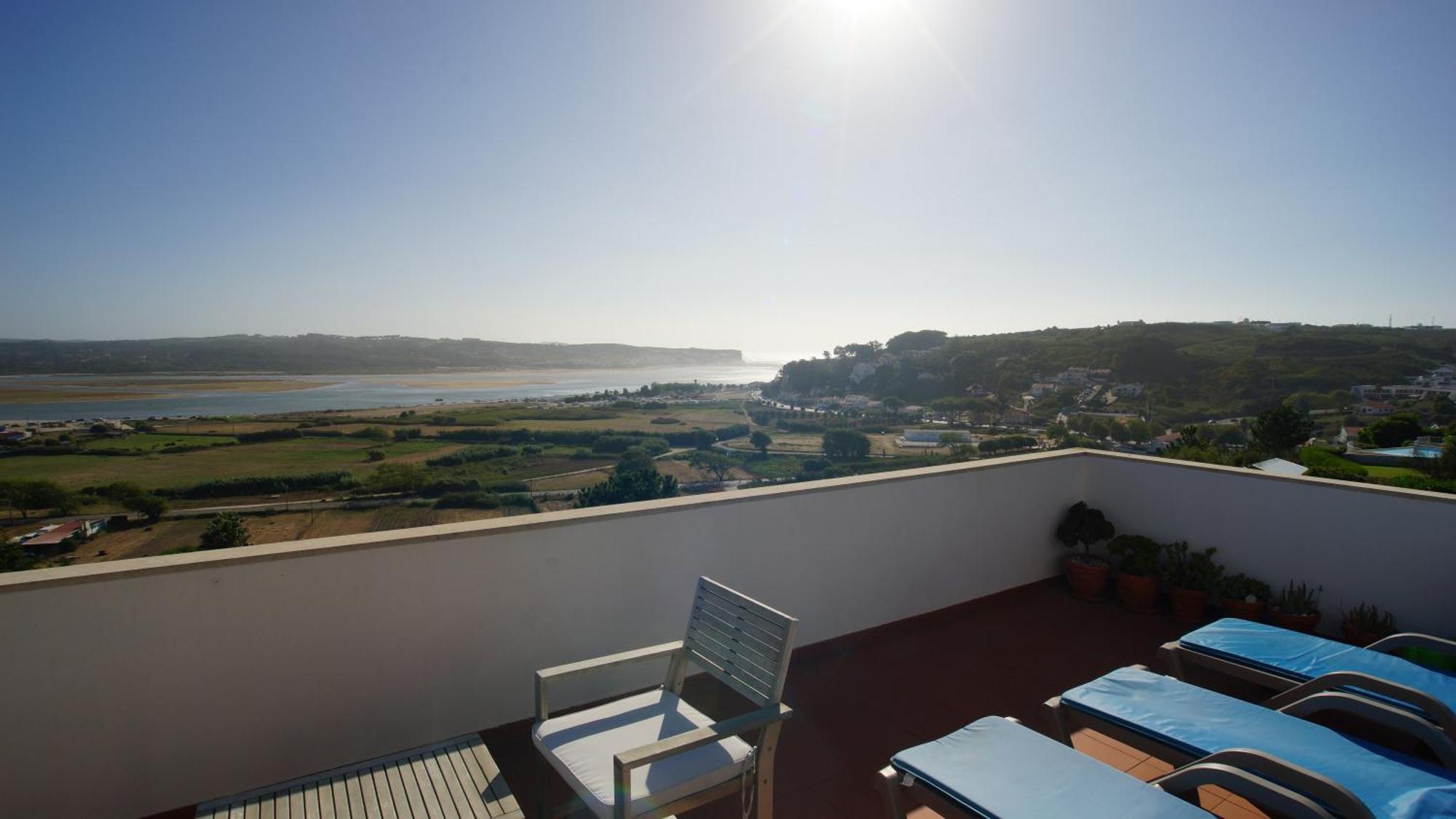 Casa Feliz Obidos Lagoon And Sea View フォス・ド・アレーリョ エクステリア 写真